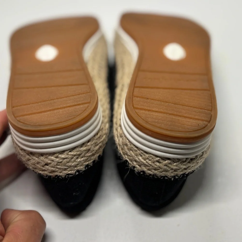 Comfortview The Spencer Espadrille Slip On Flats Women’s Size 8 Rope Sole - Picture 10 of 11